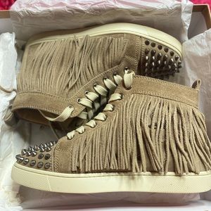 Christian Louboutin Fringe sneaker 36.5